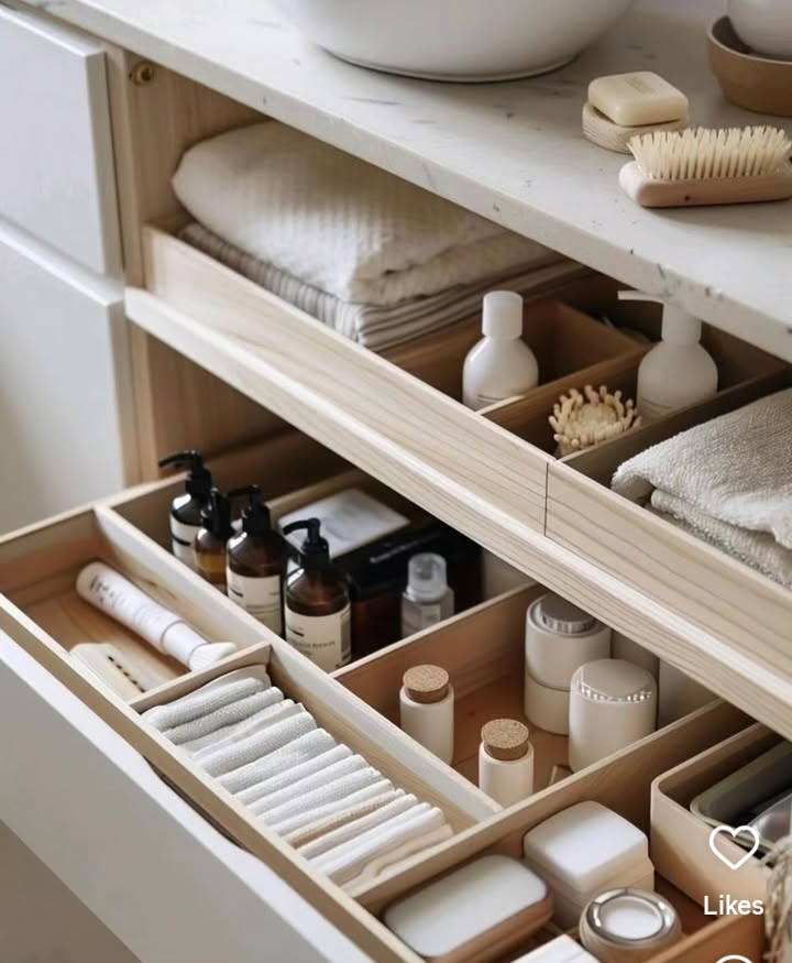 Minimalist Drawer with Custom Compartment 