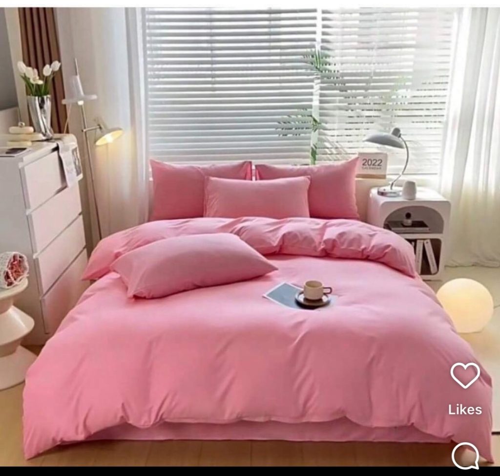 Bold Hot Pink Floral Statement Bed