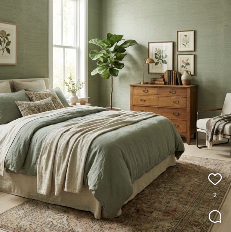 5 Sage Green Farmhouse Bedroom Ideas for Small Spaces