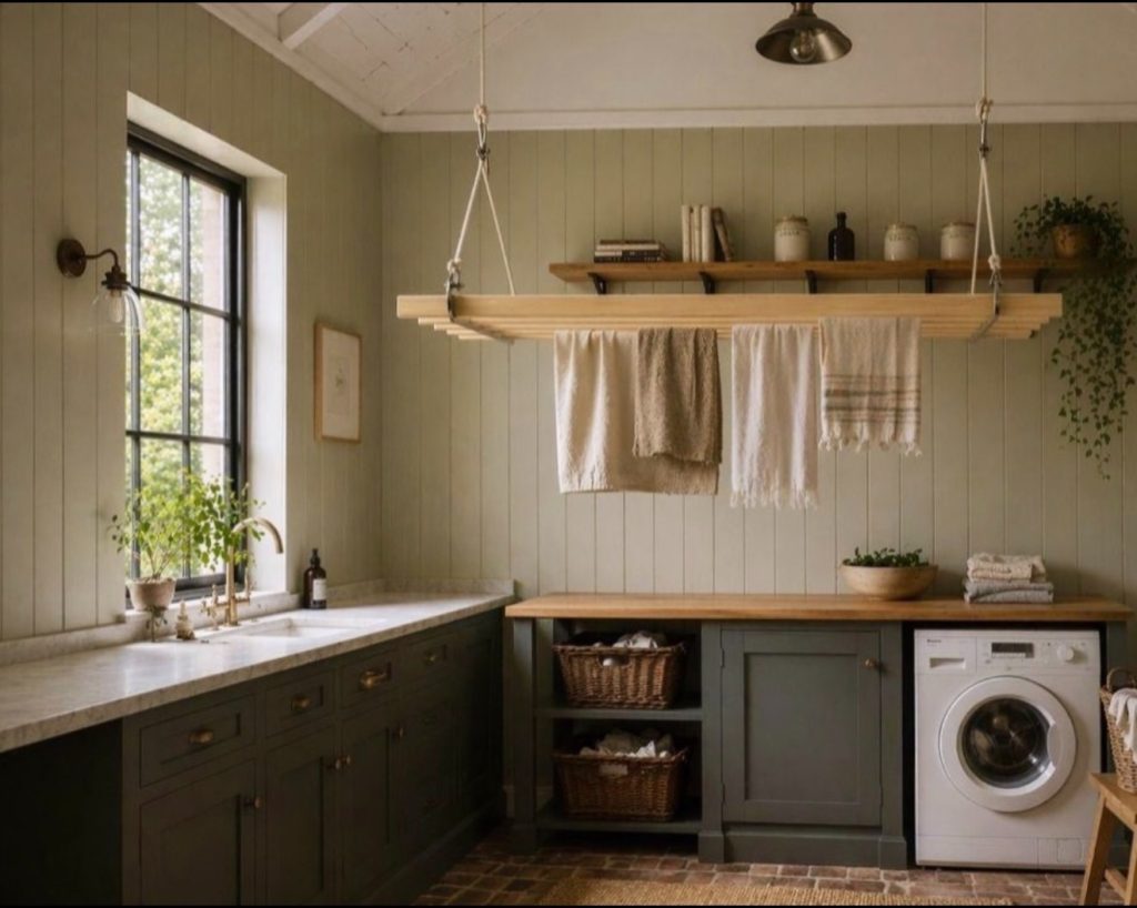 Farmhouse Small Laundry Room Ideas On A Budget