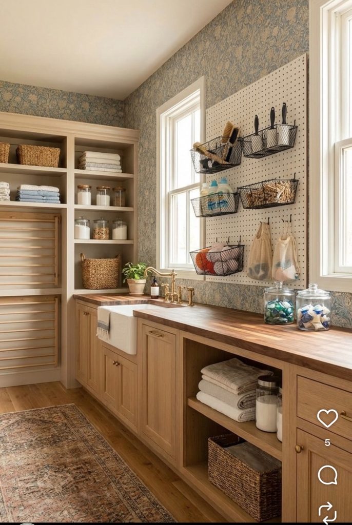 Farmhouse Small Laundry Room Ideas On A Budget
