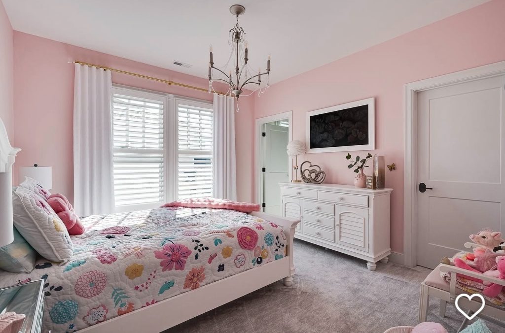 Hot Pink Accent Wall