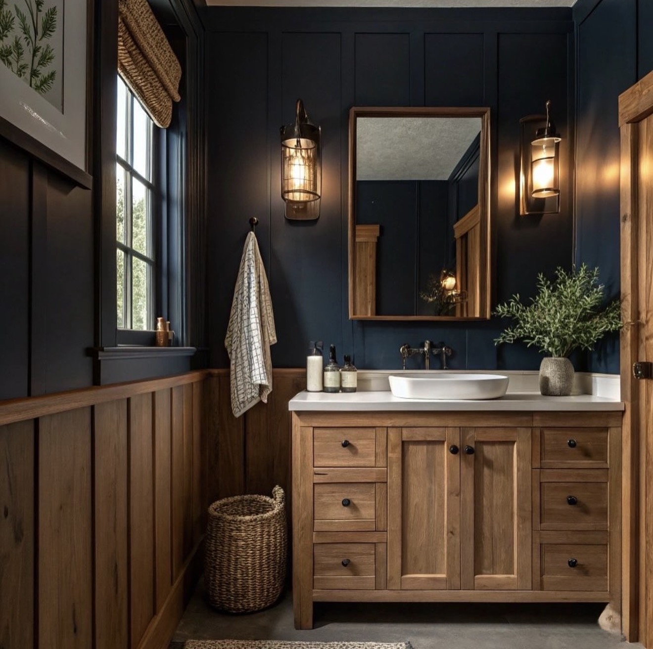 Moody Bathroom Ideas