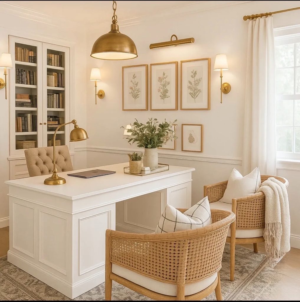 Cozy Home Office Ideas For Women 