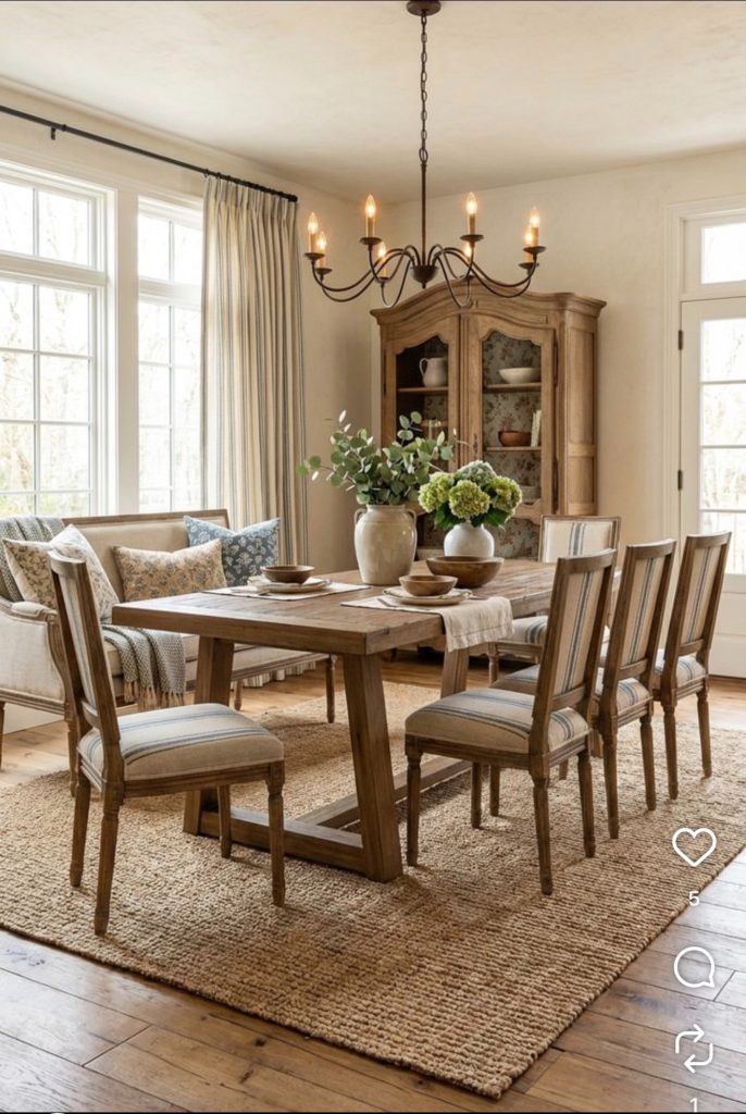 farmhouse dining room decor ideas