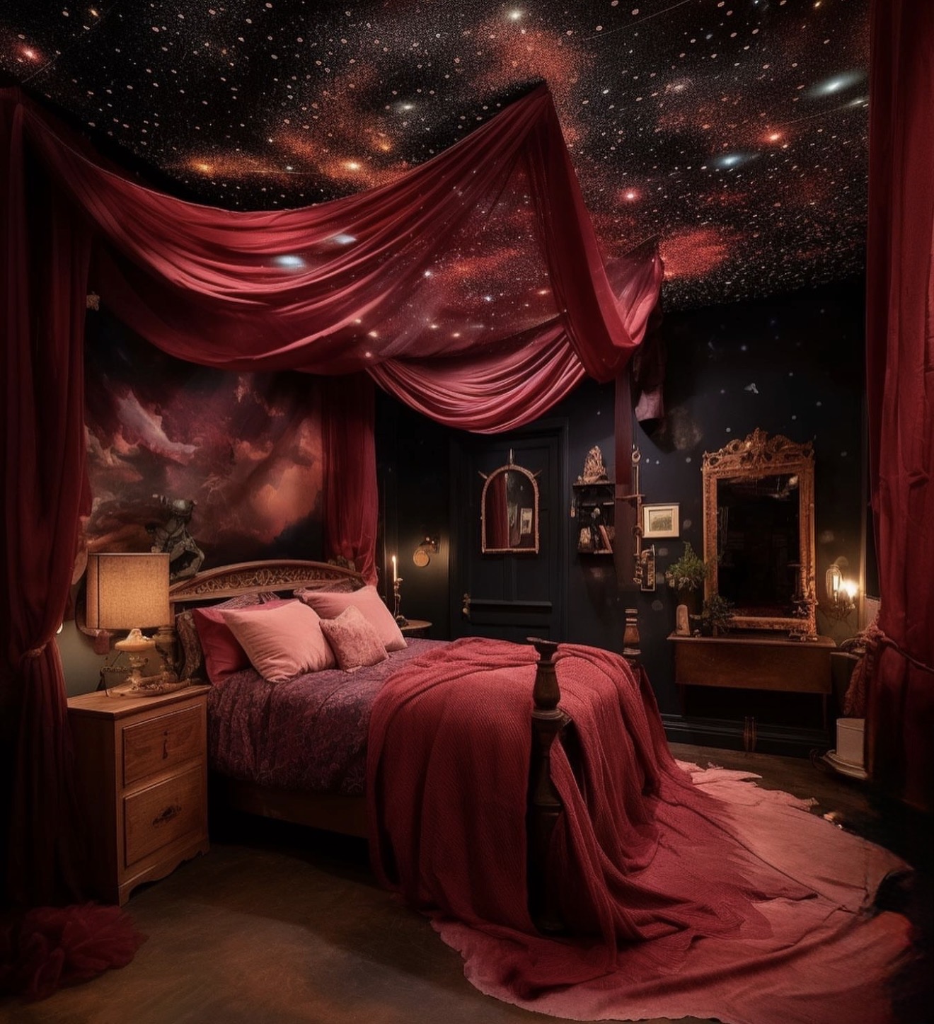 Romantic Moody Bedroom Ideas