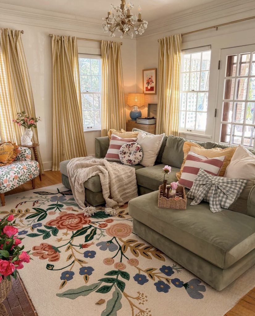 Vintage Cottage Living Room Decor Ideas
