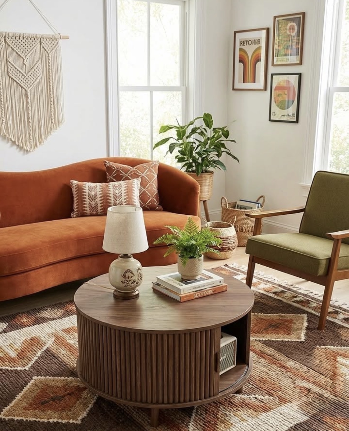 Vintage Cottage Living Room Decor Ideas
