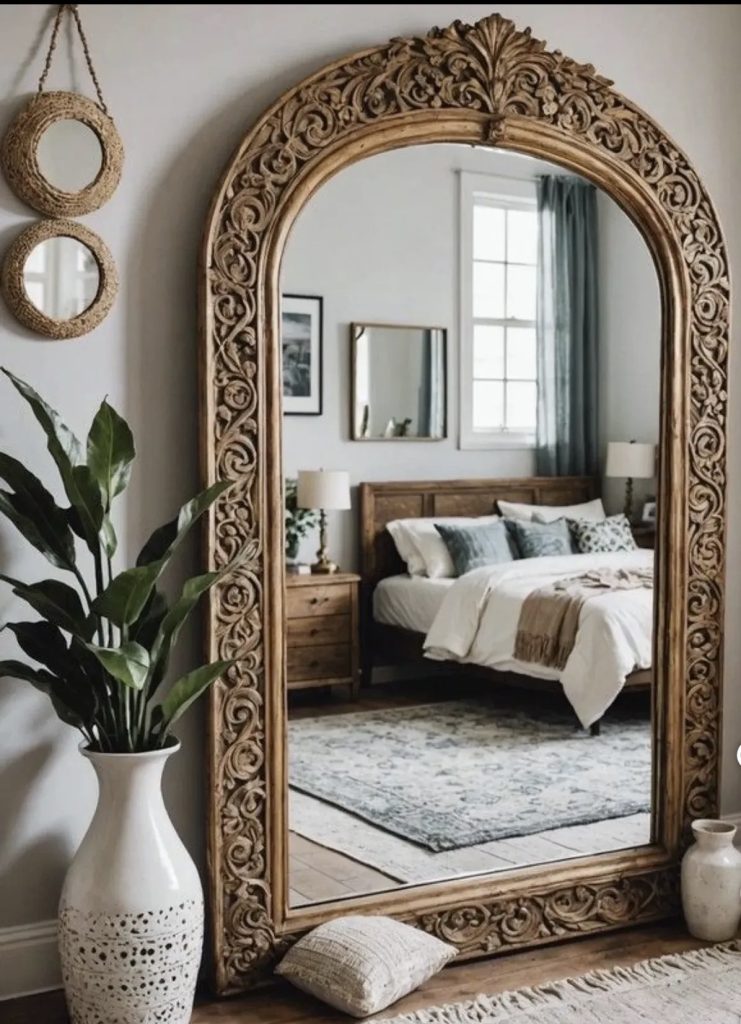 Ornate mirrors