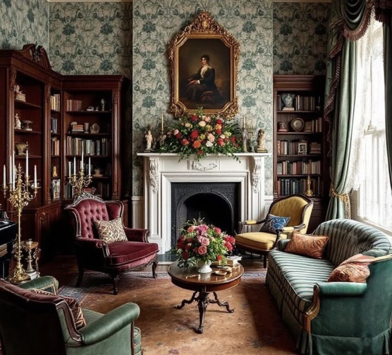 8 Traditional Victorian Living Room Decor Ideas