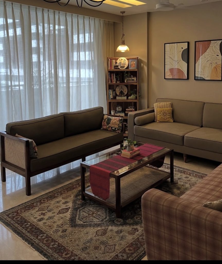 Rug in a living room
