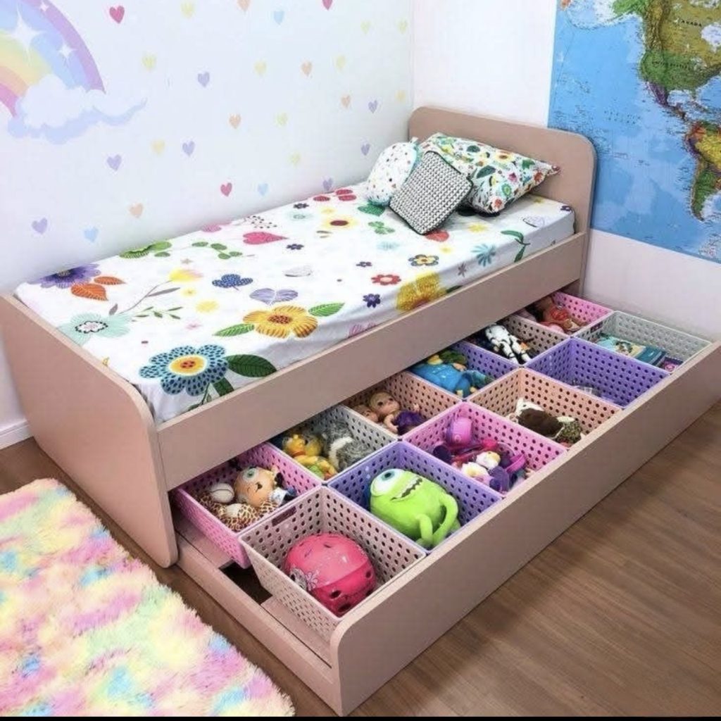 Under-bed storage