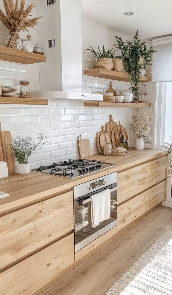 Empty countertop