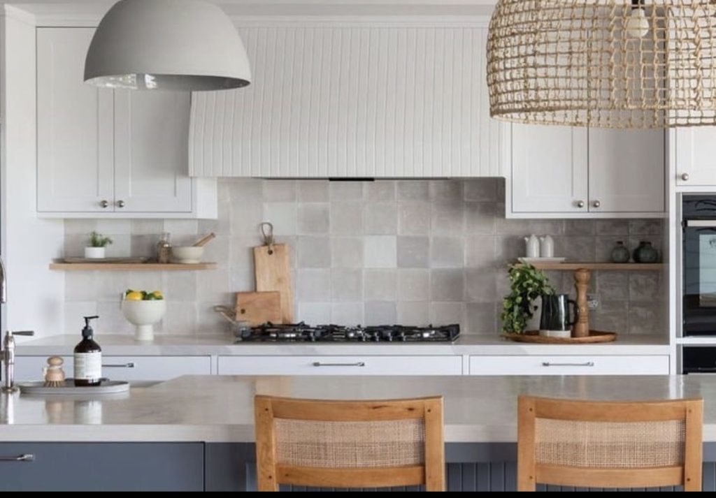 Textured Backsplash