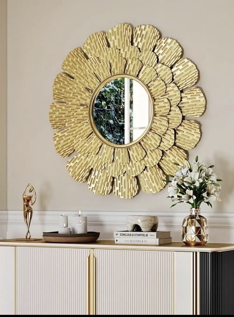 Sunburst mirror