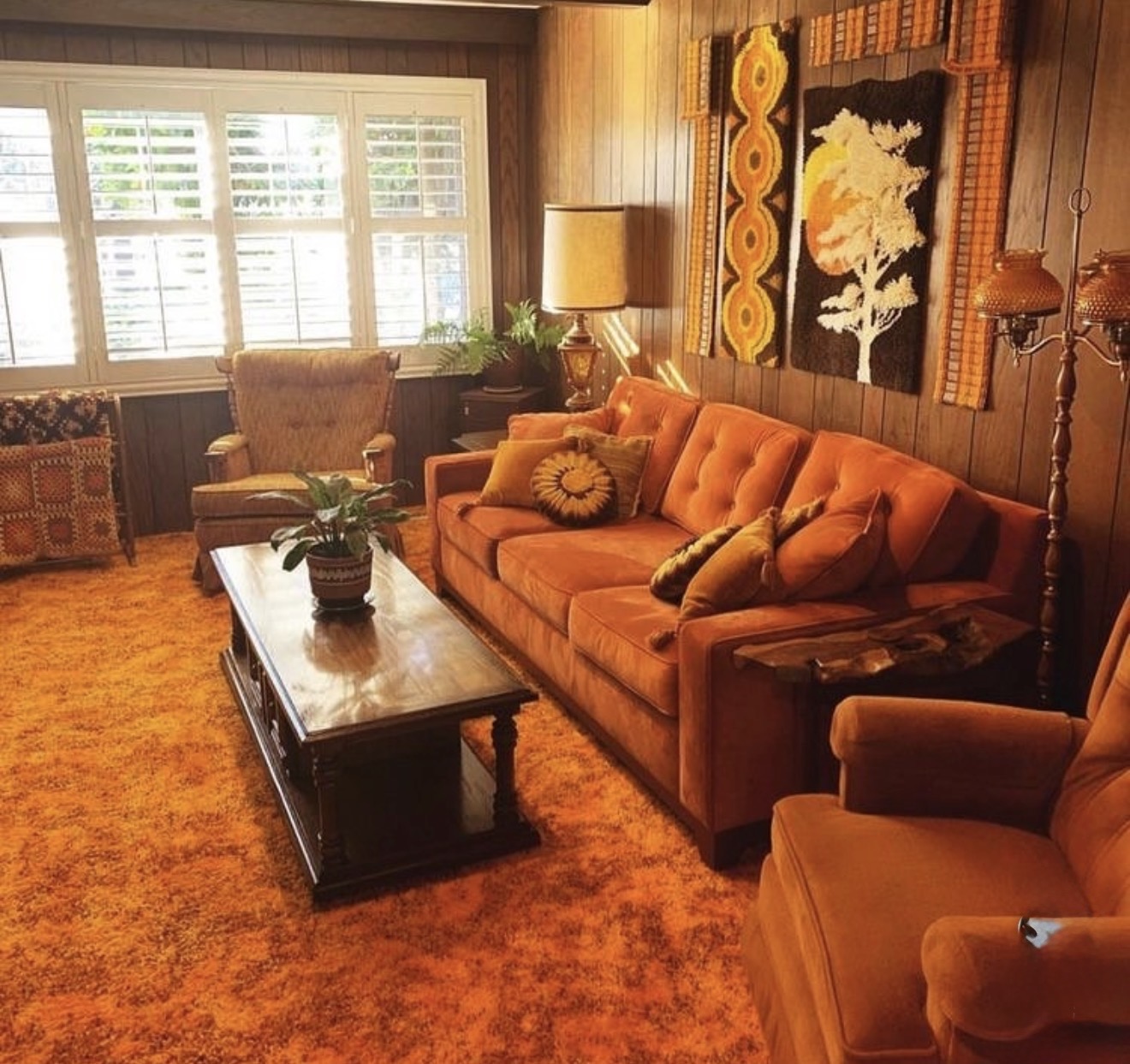 Vintage Retro Small Living Room Ideas