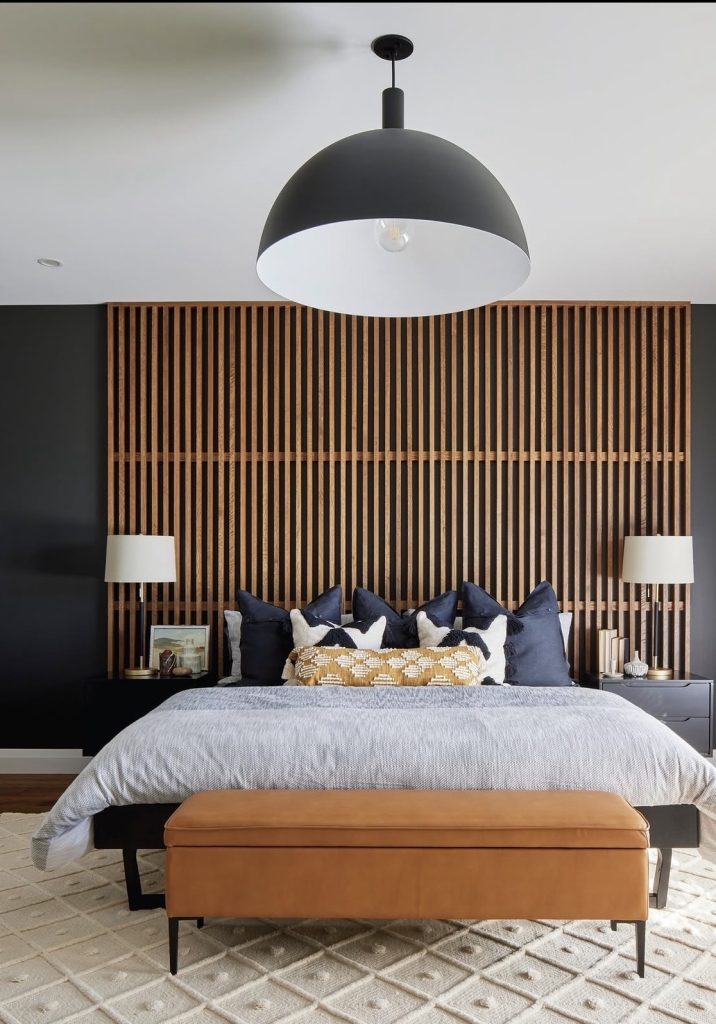 Statement headboard