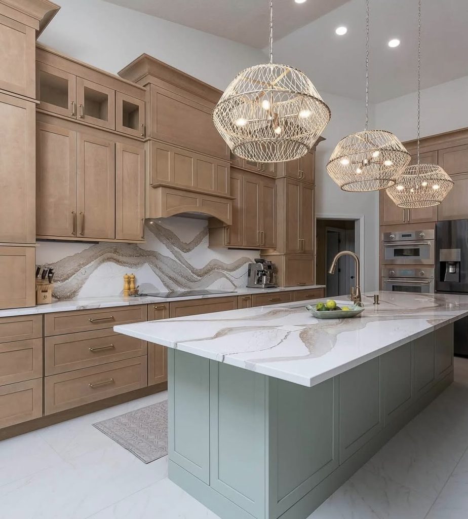 Oversized pendant light