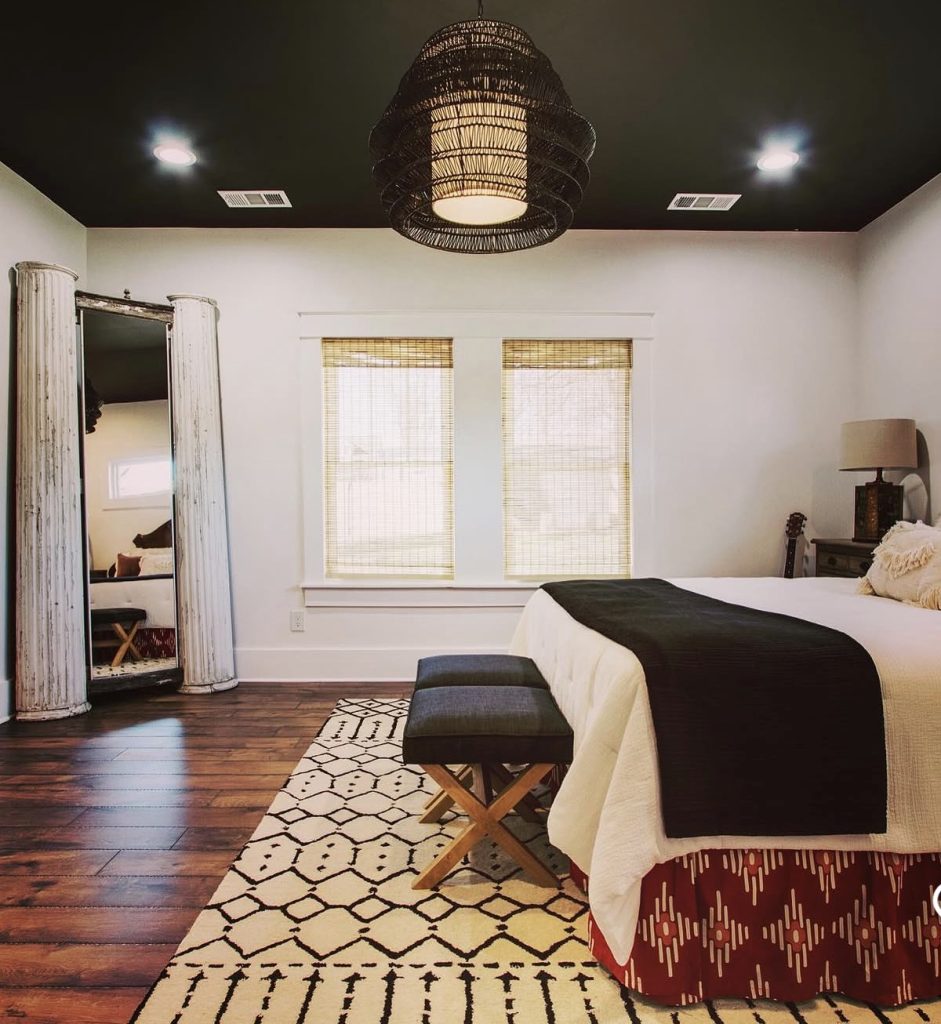 Black Tray Ceiling For Drama