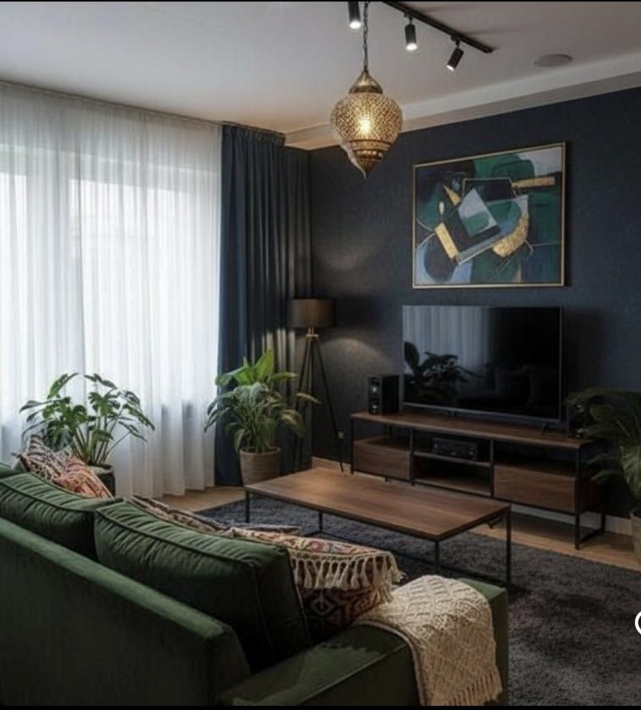 Vintage Dark Academia Living Room Ideas For Small Spaces