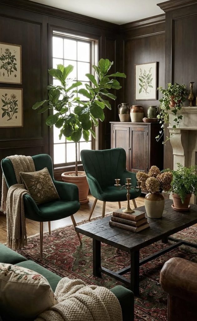 Botanical and Antique-Style Wall Art
