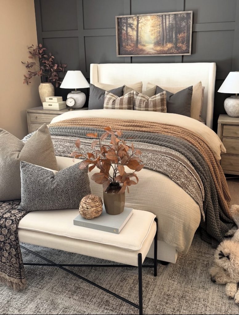 Fall bedroom ideas