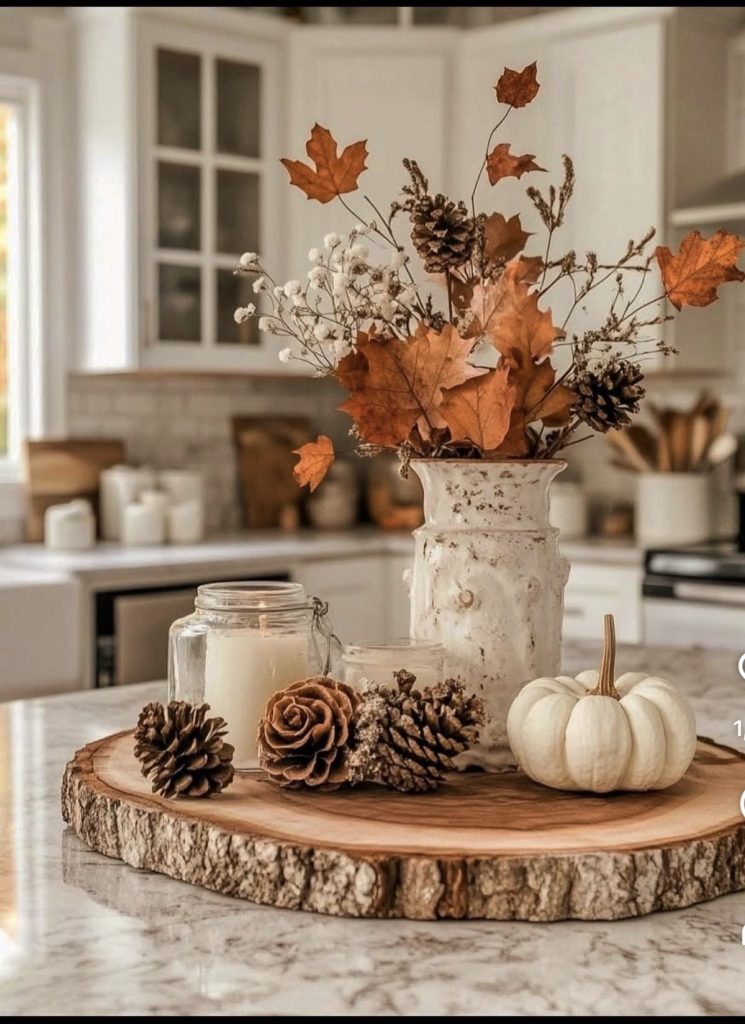 Dried flower arrangement