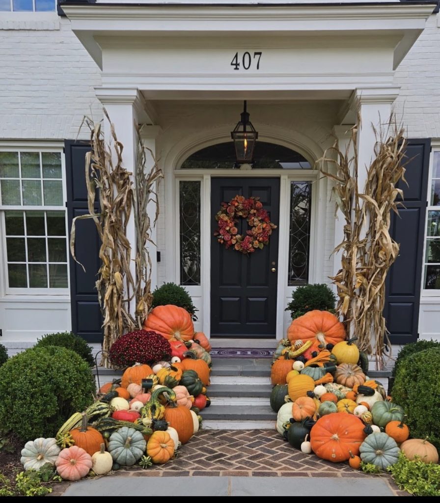 Fall front door decor ideas