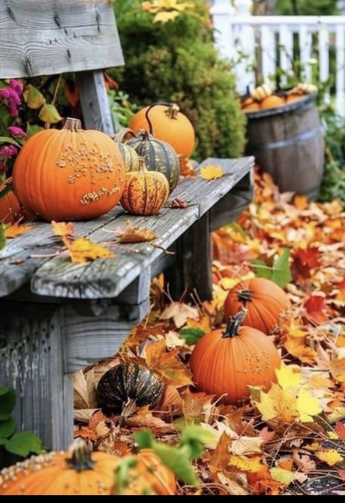 Painted pumpkin 