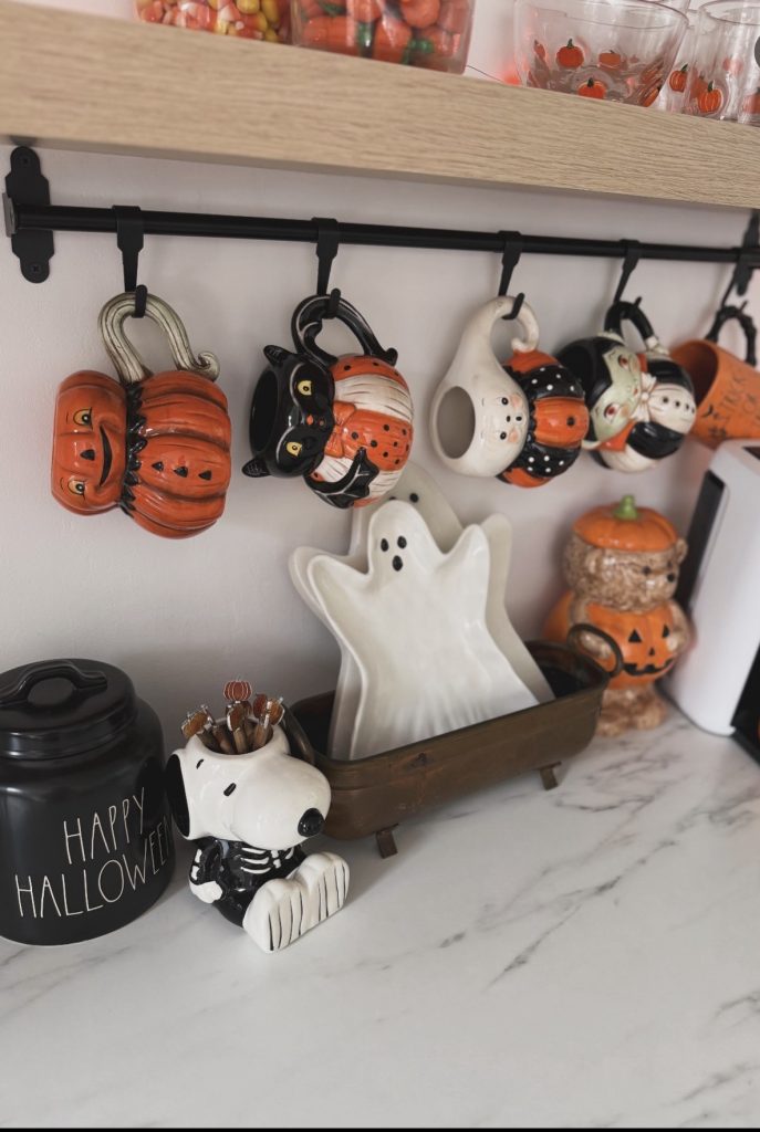 Halloween themed jar