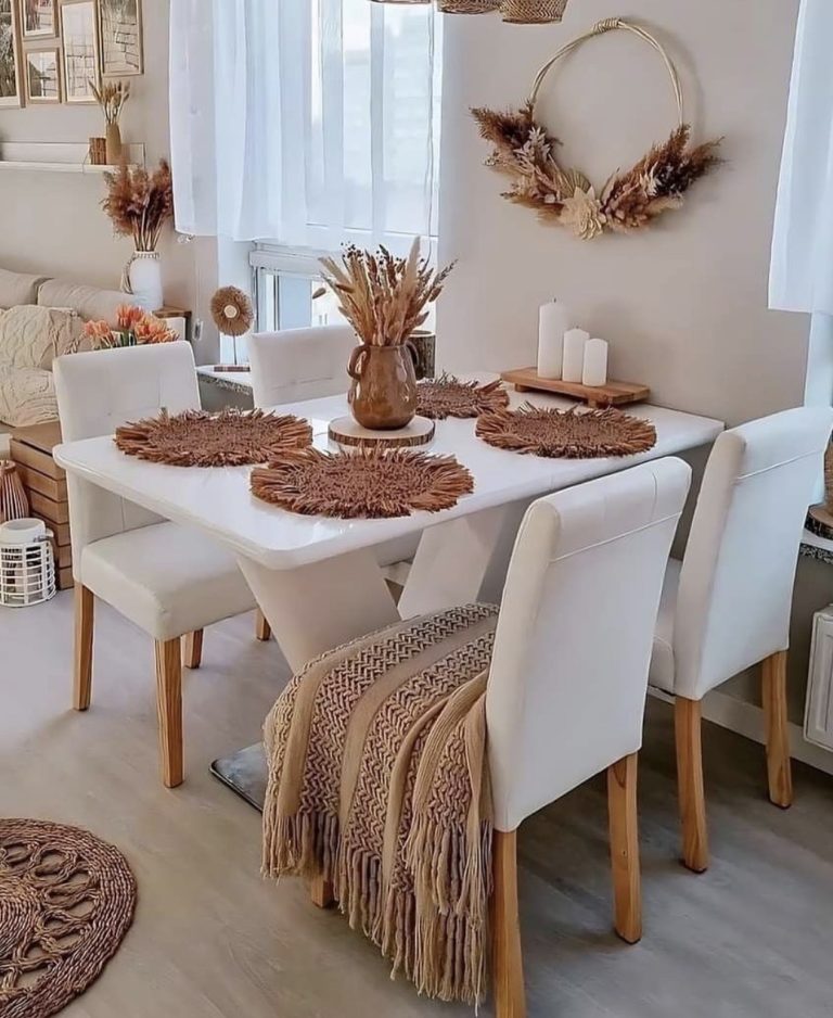 8 Modern Boho Dining Room Decor Ideas For Small Spaces