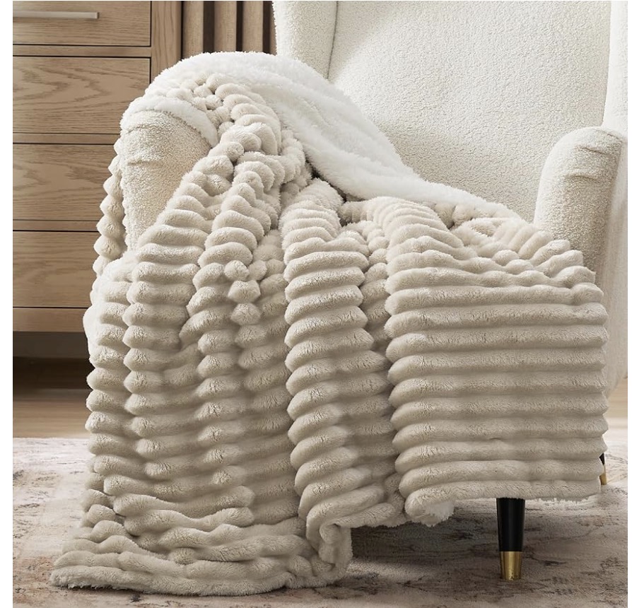 Sherpa throw blankets 