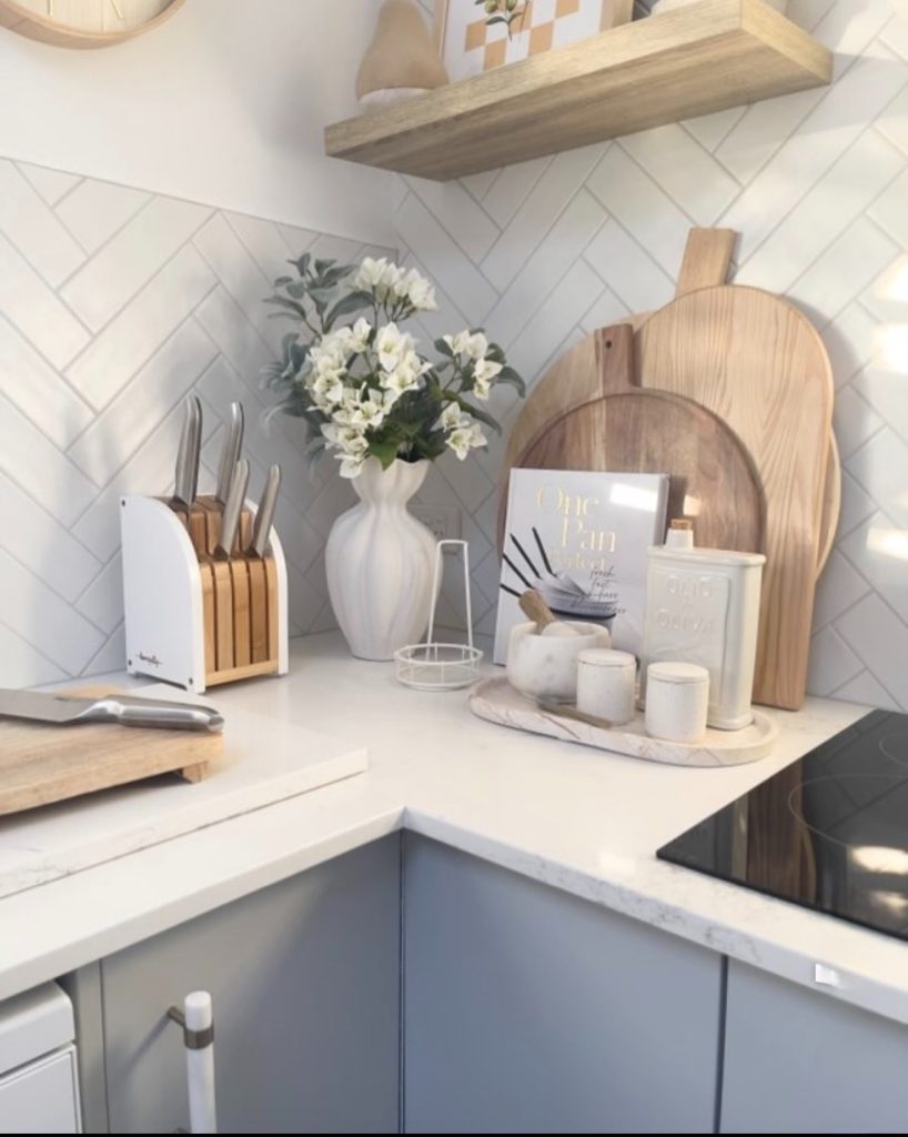 Styled Countertop