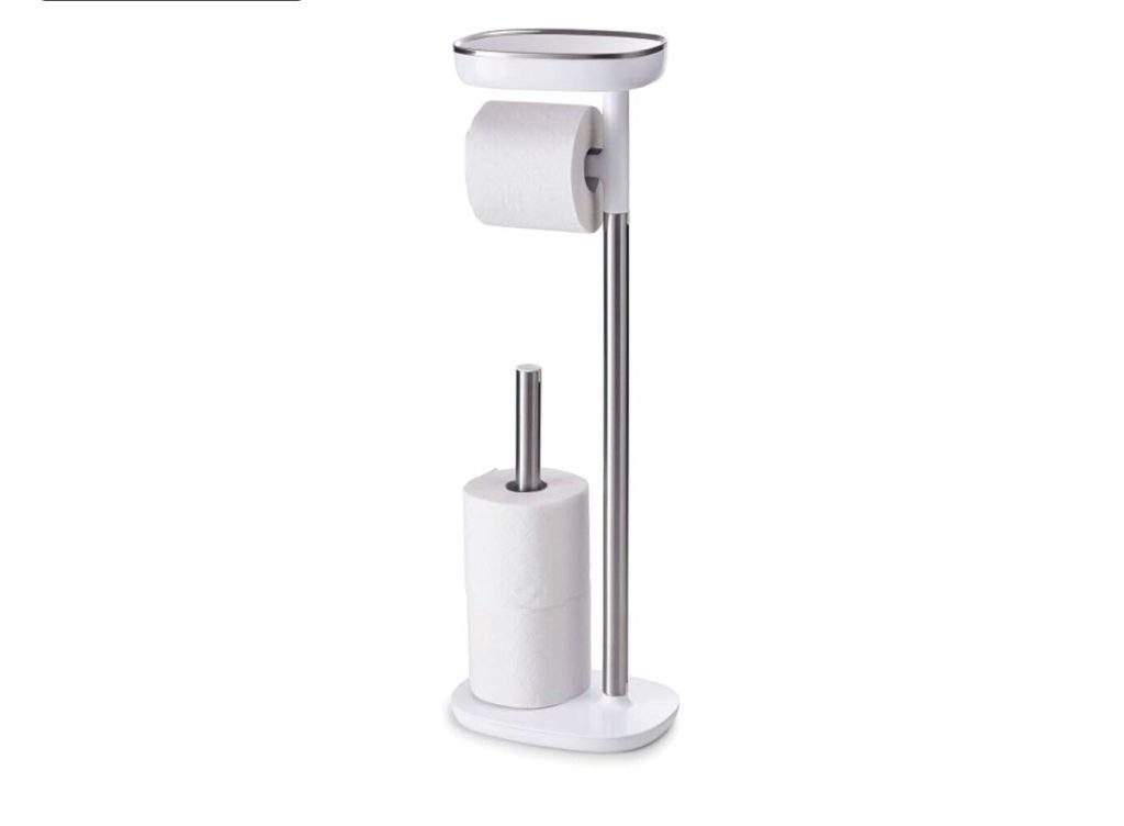 Corner Toilet Paper Caddy