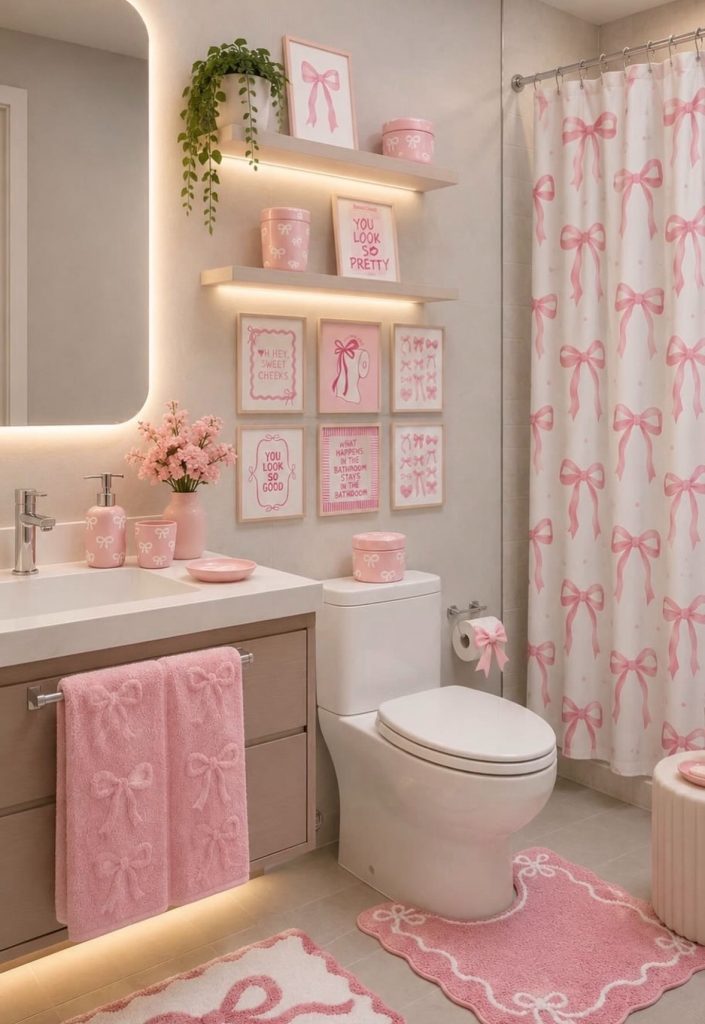 Modern Small Funky Bathroom Ideas That Are Renter Friendly