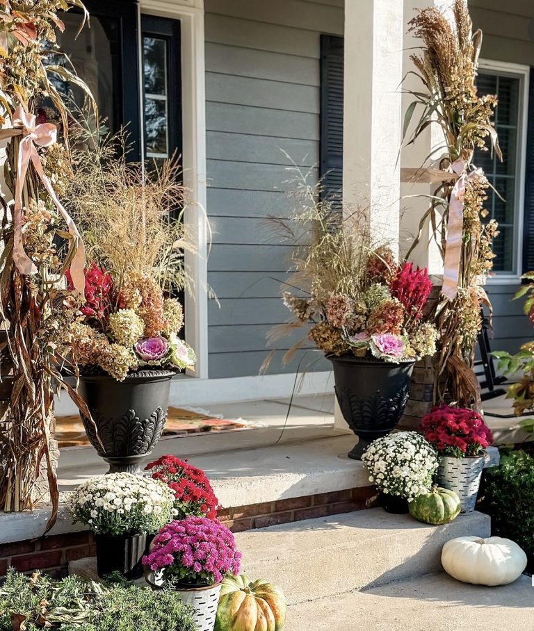 7 DIY Front Porch Autumn Decor Ideas For 2026