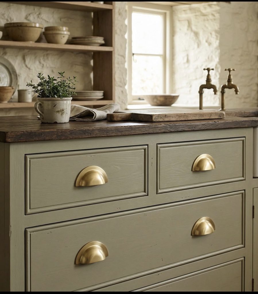 Kitchen cabinet pull and knobs 
