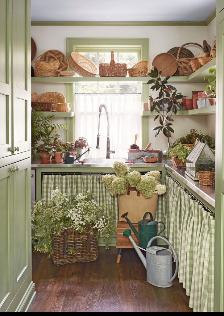 Removable kitchen cabinets curtain 