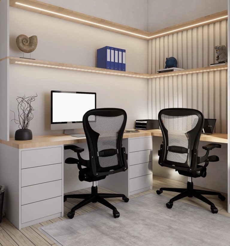 7 Home Office Decor Ideas For Husband and Wife Sharing A Workspace