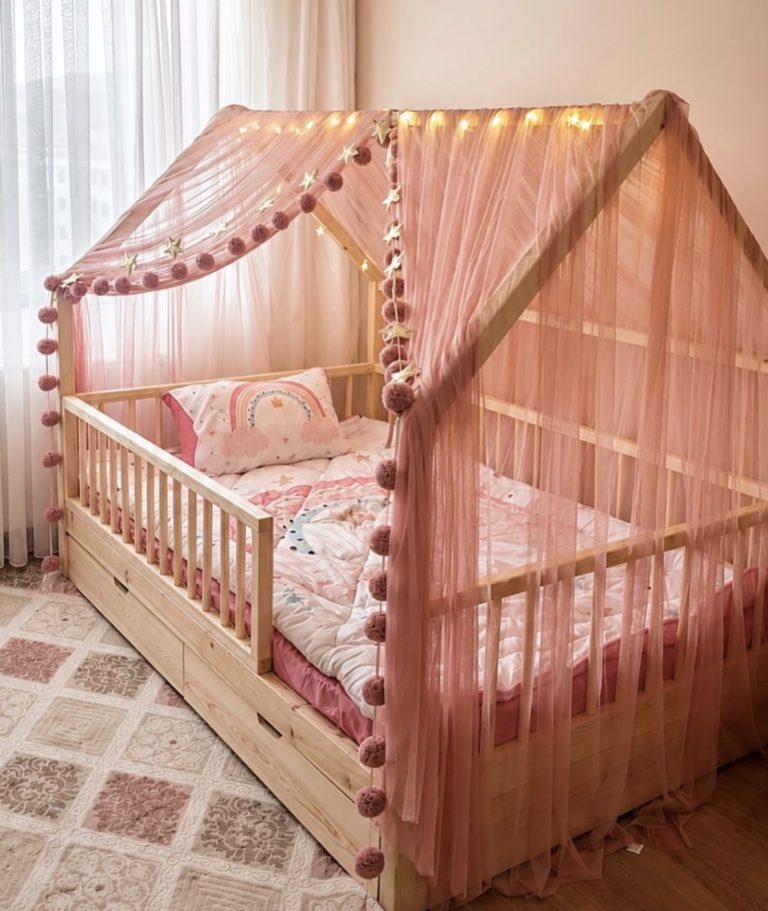 5 Canopy Bedroom Ideas for Kid Girls Every Mom Will Like