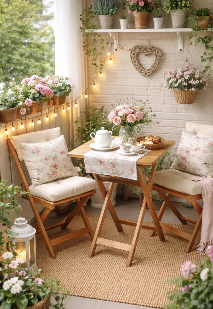Patio with Bristol table and chair 