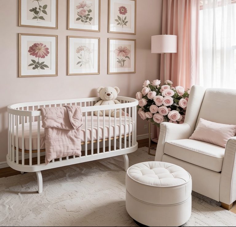 7 Beautiful Nursery Room Decor Ideas For A Baby Girl