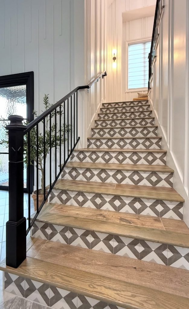 Stair risers