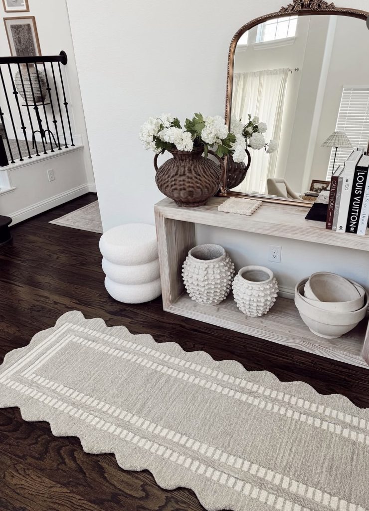 Neutral rug 