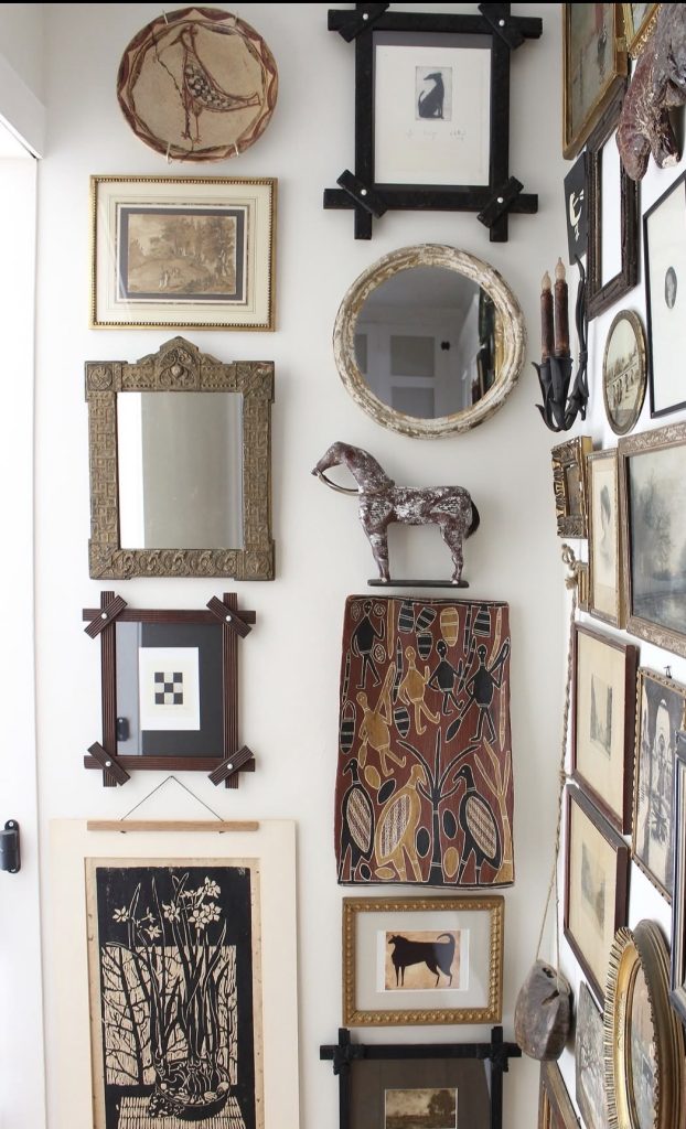 Mirror and wall art combo 