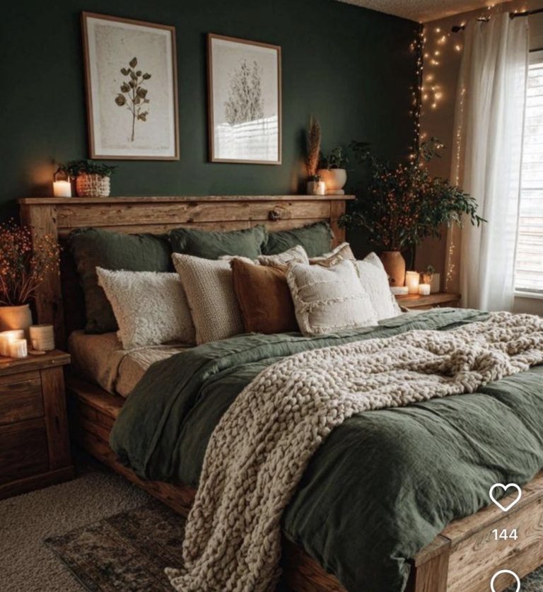 6 Rustic Earth Tone Christmas Bedroom Decor Ideas For 2026