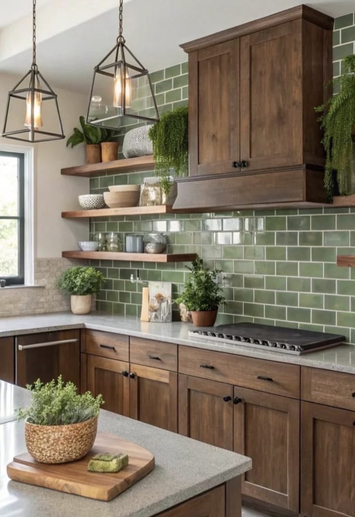 Sage Green Subway Tile