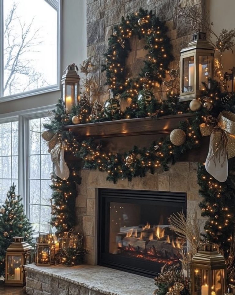 7 Rustic Christmas Mantel Decor Ideas For 2026