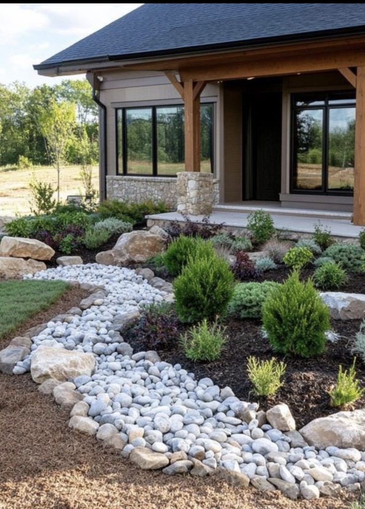 Gravel path
