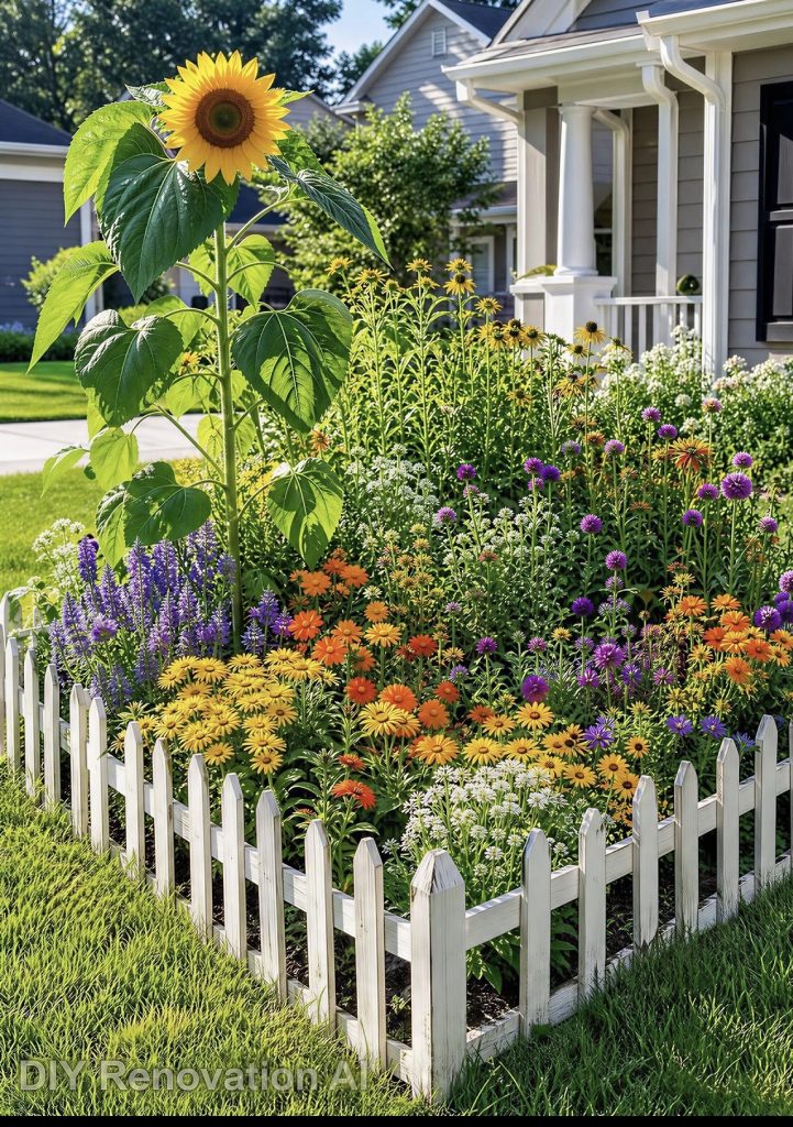 Picket fence section 
